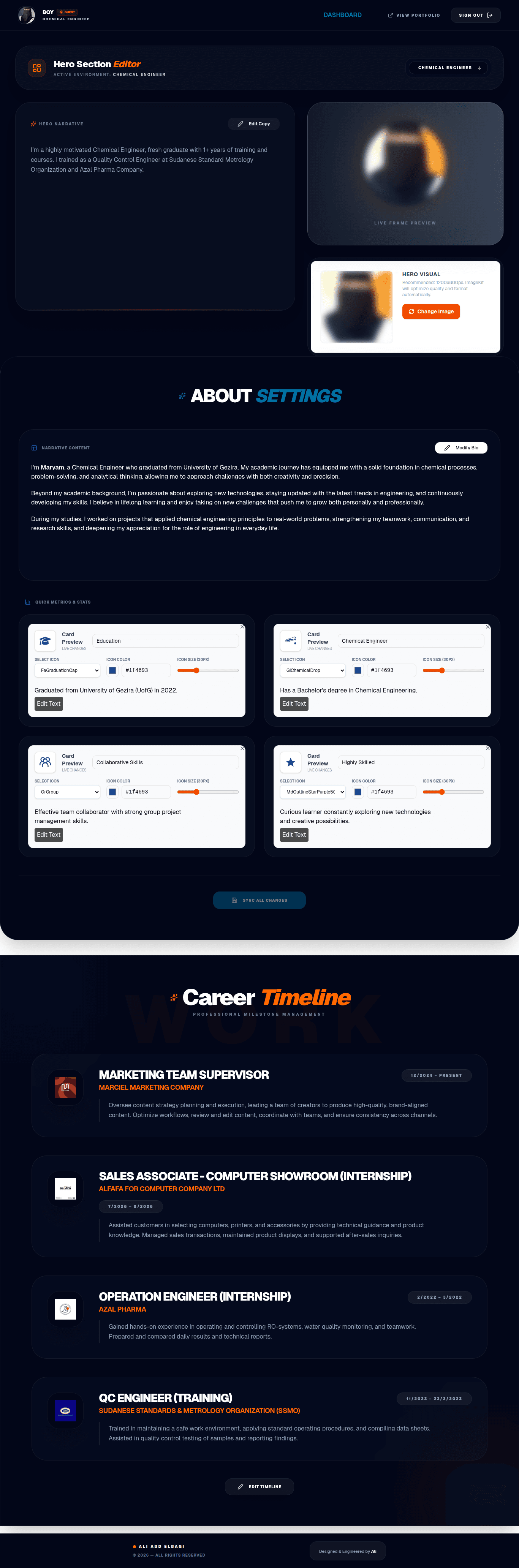 Maryam Elsheikh Portfolio Screenshot 6
