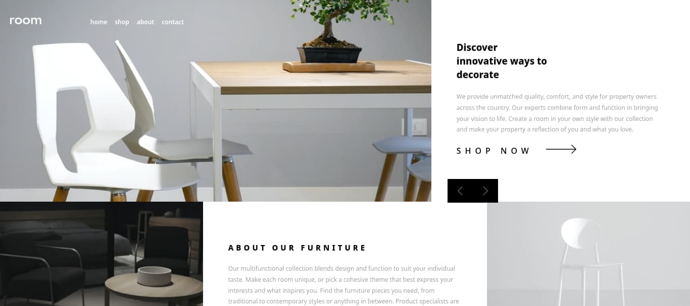 Room Homepage