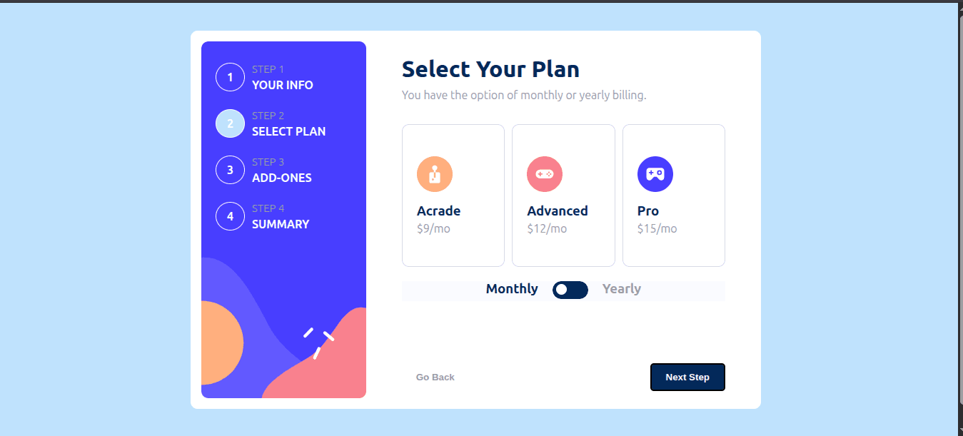 Multi step Form Screenshot 3